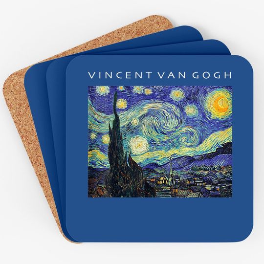 Vincent Van Gogh Starry Night Coaster