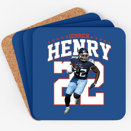 Derrick Henry 22 Tennesese Titan Coaster