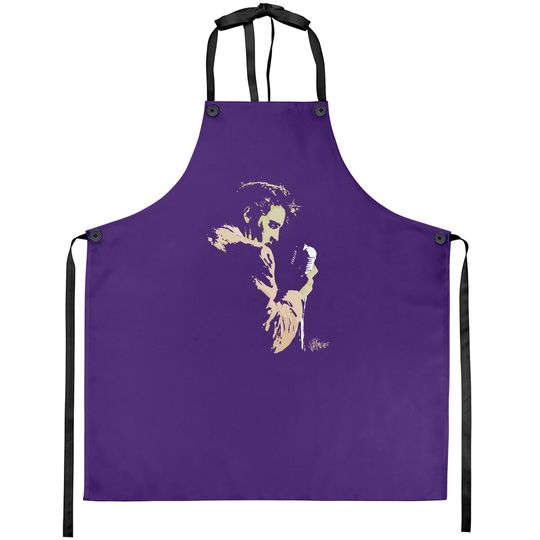 Elvis Presley The King Rock Early Elvis Adult Apron