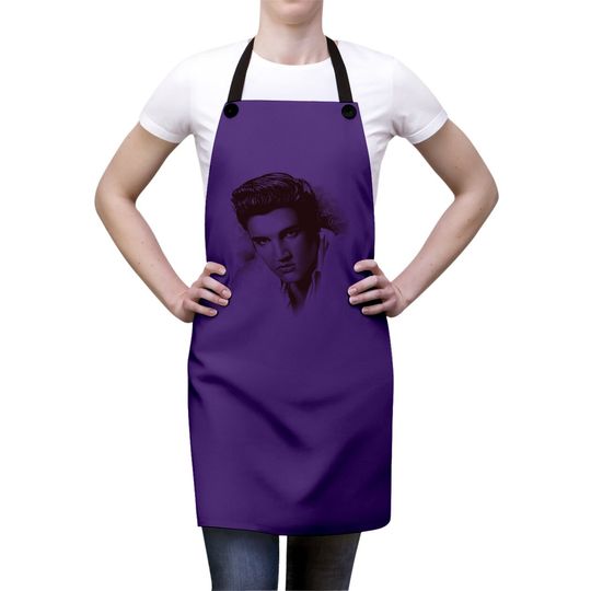 Elvis Presley King Of Rock And Roll Music The Stare Apron