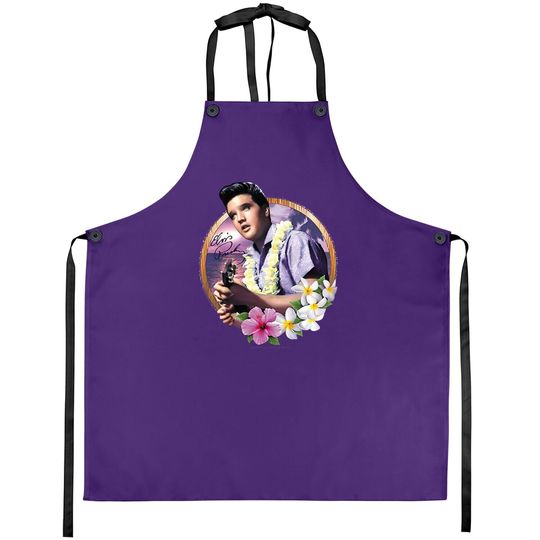 Elvis Presley Luau King  apron