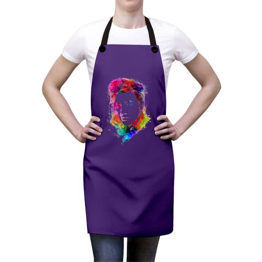 Elvis Presley Watercolor King Short Sleeve Apron