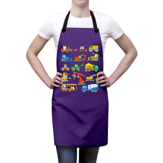 Construction Excavator Apron For Boys Girls And Apron