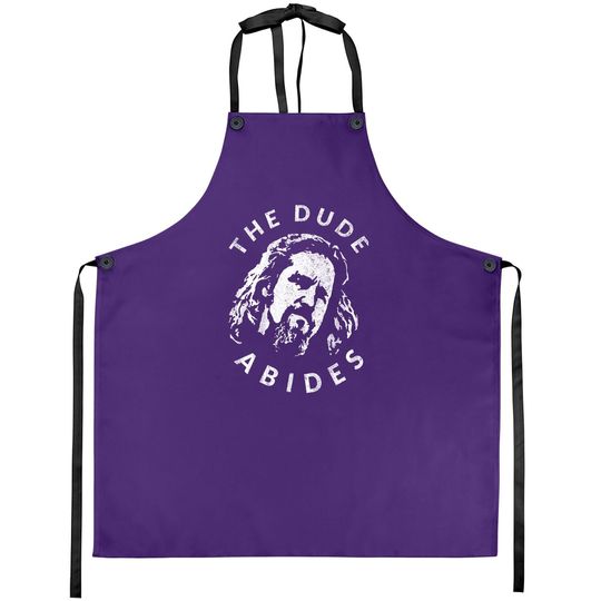 The Big Lebowski The Dude Abides  apron