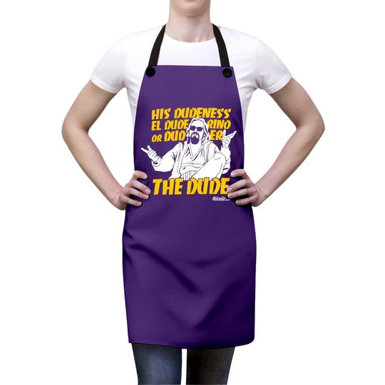 The Big Lebowski The Dude  apron