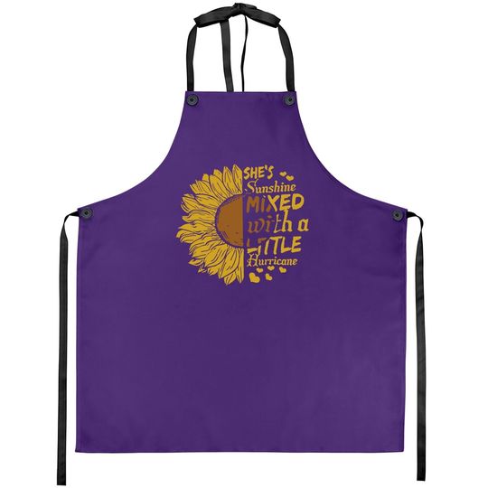 Cicy Bell Cute Sunflower Graphic Apron