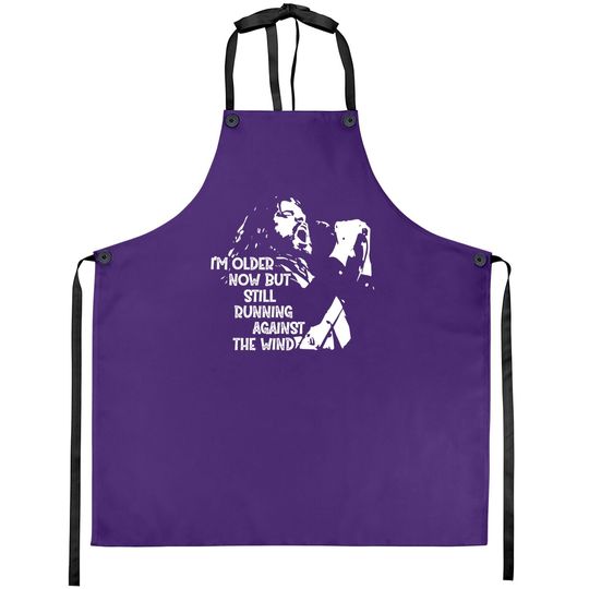 Black And White Bob Idol Seger Country Music 2021 Vaporwave Apron