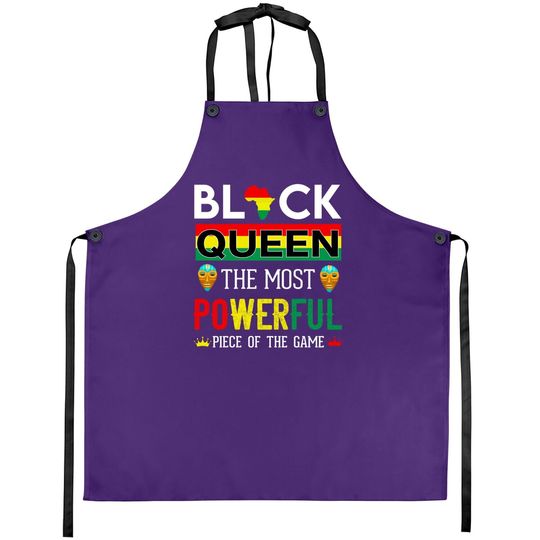 Black Queen The Most Powerful Piece In The Game Girl Apron