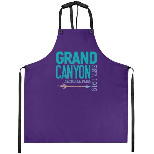 Grand Canyon National Park Retro Souvenir Apron
