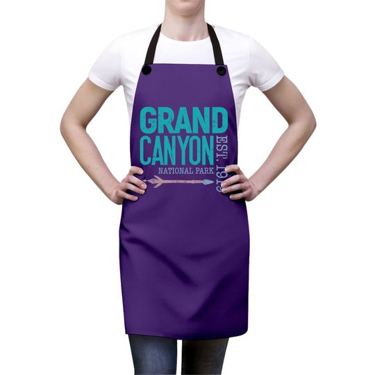 Grand Canyon National Park Retro Souvenir Apron
