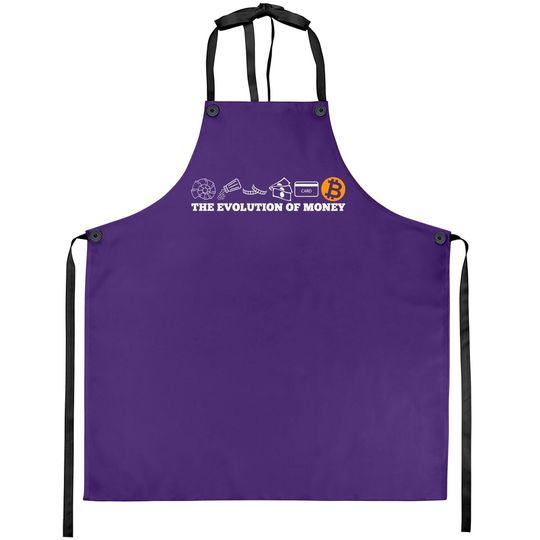 The Evolution Of Money Bitcoin Btc Crypto Cryptocurrency Apron