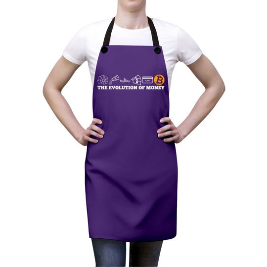 The Evolution Of Money Bitcoin Btc Crypto Cryptocurrency Apron