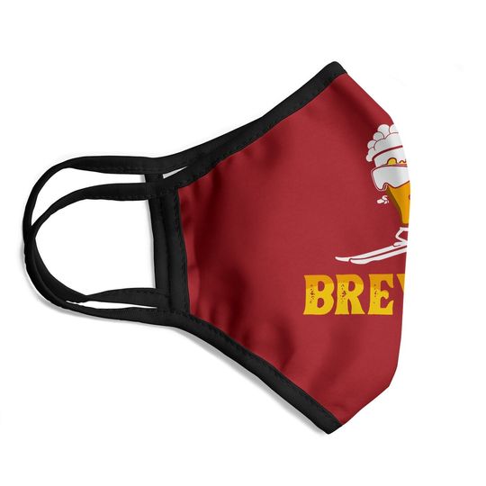 Brewski Skiing Beer Face Mask