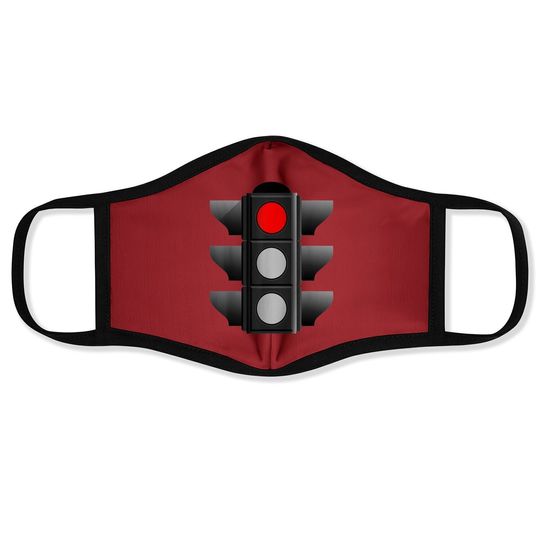 Traffic Light Party Face Mask