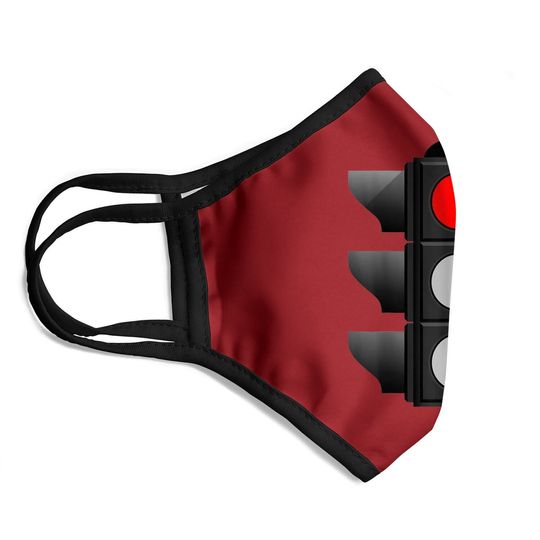 Traffic Light Party Face Mask