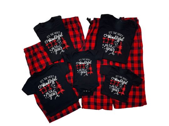 Christmas 2021 It's The Most Wonderful Time Of The Year Matching Family T-Shirt