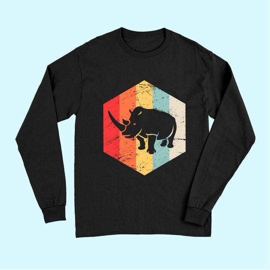 Discover Retro Rhino Long Sleeves