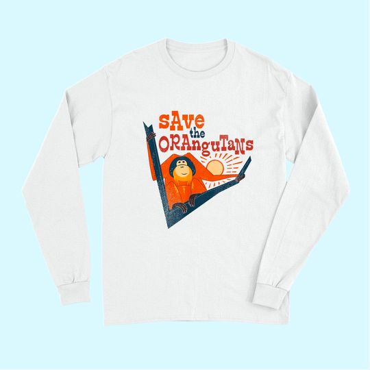 Discover Save the Orangutans Wildlife Conservation Long Sleeves