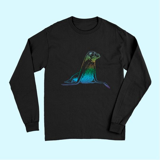 Seal Ocean Animal Lover Sea Lion Long Sleeves