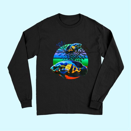 Discover Oscar Cichlid Fish Tank Long Sleeves