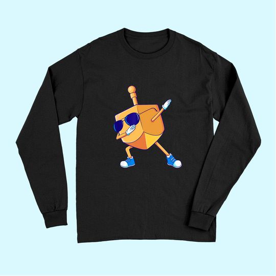 Discover Hanukkah Dancing Chanukah Kids Girls Boys Long Sleeves