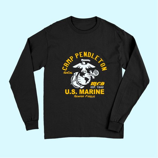 Discover CAMP PENDLETON - U.S. MARINE Long Sleeves