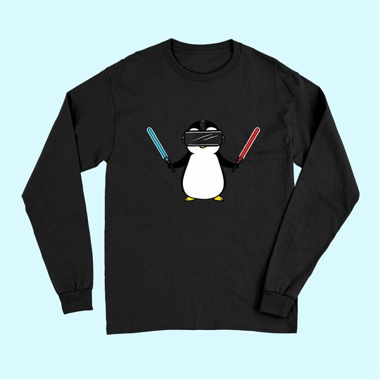 Beat Saber VR Gamer Penguin Long Sleeves