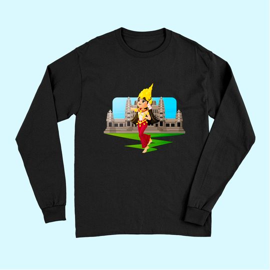 Discover Beautiful Khmer Thai and Lao Apsara Cambodian Angkor Wat TLong Sleeves