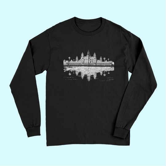 Discover Cambodia Angkor Wat Khmer Empire Long Sleeves