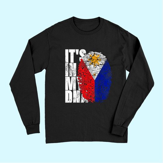 Discover It's In My DNA Philippine Long Sleeves
