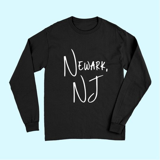Newark New Jersey USA American City Long Sleeves