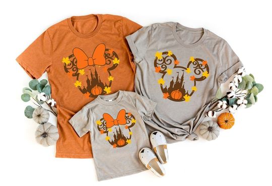 Discover Thankful Mickey Disney Thanksgiving Family Matching 2023 T Shirt