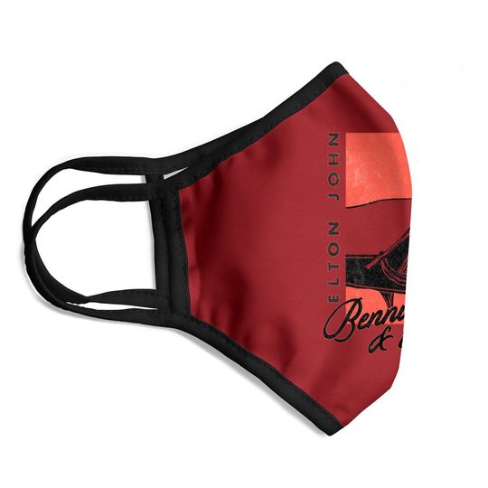 Elton John Bennie And The Jets Face Mask