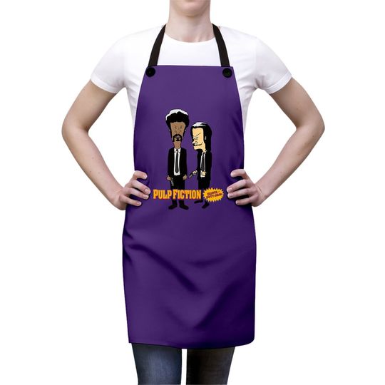 Pulp Fiction Beavis And Butthead Apron