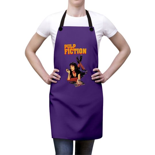 Nirvan Pulp Fiction Mia  apron