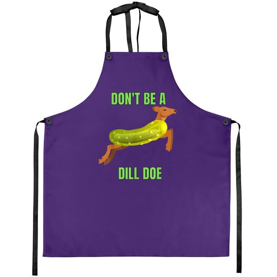 Dill Doe Apron Dill Pickle Apron Apron
