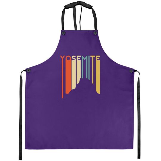 Yosemite National Park Vintage California Apron