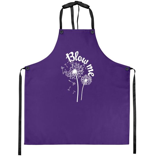 Blow Me Dandelion Apron