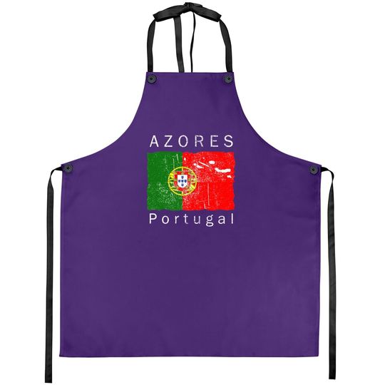 Azores Islands Portuguese Flag Apron I Love Portugal Apron