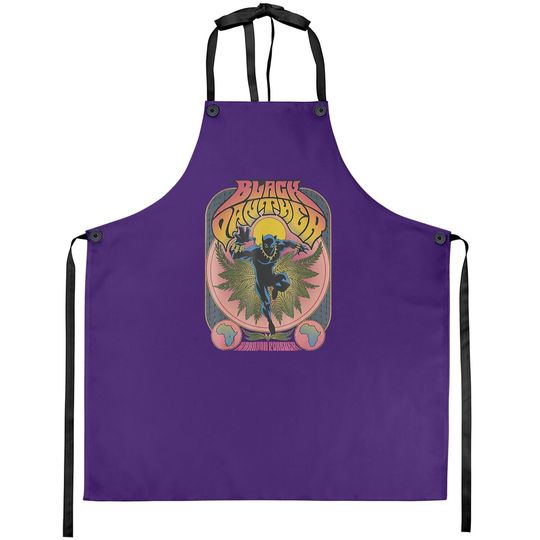 Discover Vintage 70's Poster Style Apron
