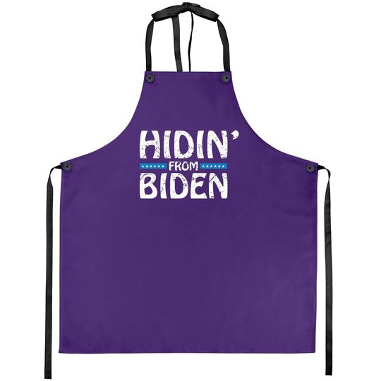 Hidin’ From Biden Apron Hiding United States President Election