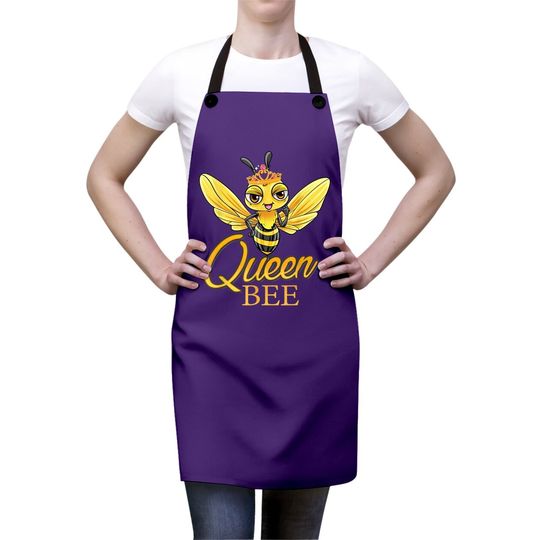 Queen Bee Crown Cute Honey Bee Hive Gift Beekeeping Apron