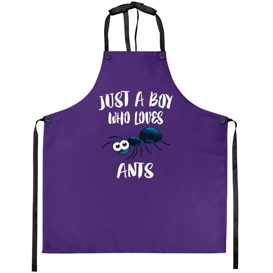 Just A Boy Who Loves Ants Animal Apron