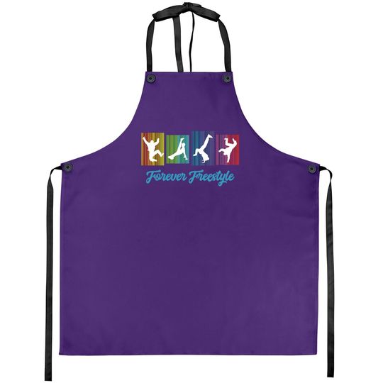 Break Dancing Apron Forever Freestyle Retro Hip Hop Apron