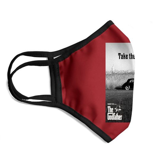 The Godfather Clemenza Take The Cannoli Face Mask