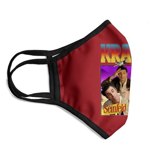 Seinfeld - Kramer Homage Face Mask