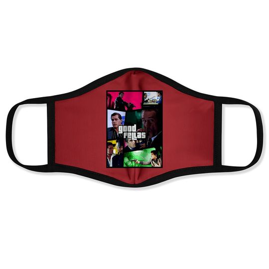 Goodfellas Poster Version Gta Face Mask