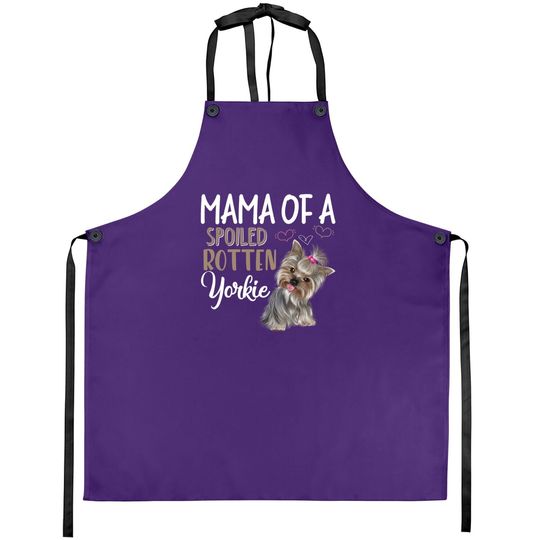 Yorkie Dog Apron - Yorkie Mom, Dog Lover Gift Apron