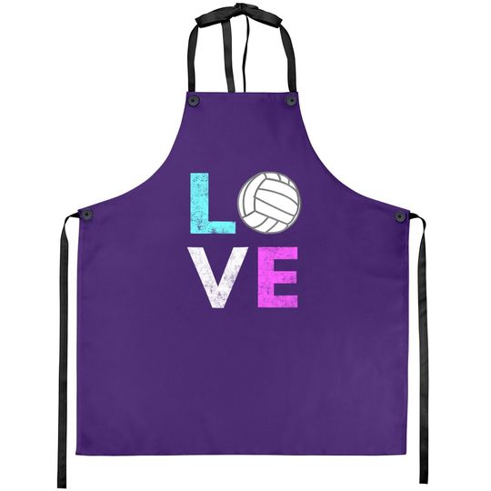 Love Volleyball Best Apron