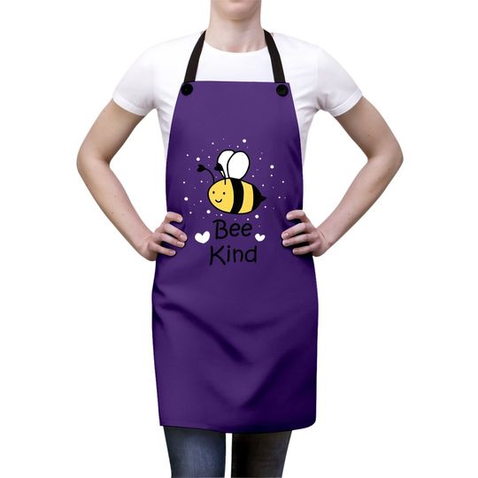 Be Kind Bumble Bee Cute Inspirational Apron